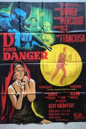 affiche de cinema D pour Danger