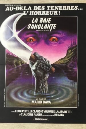 Affiche de cinéma petit format la baie sanglante