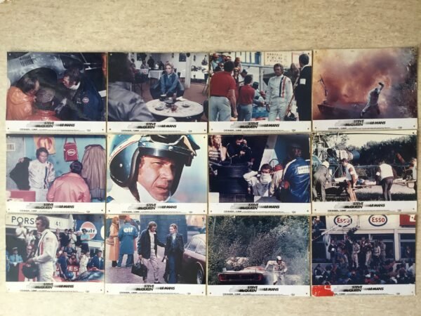 Jeu complet de photos d'exploitation du film Le Mans