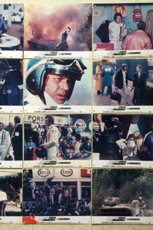 Jeu complet de photos d'exploitation du film Le Mans