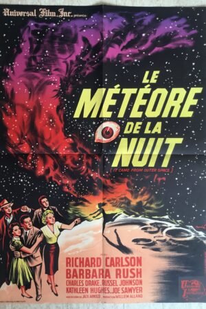 Le météore de la nuit, affiche originale de cinéma.