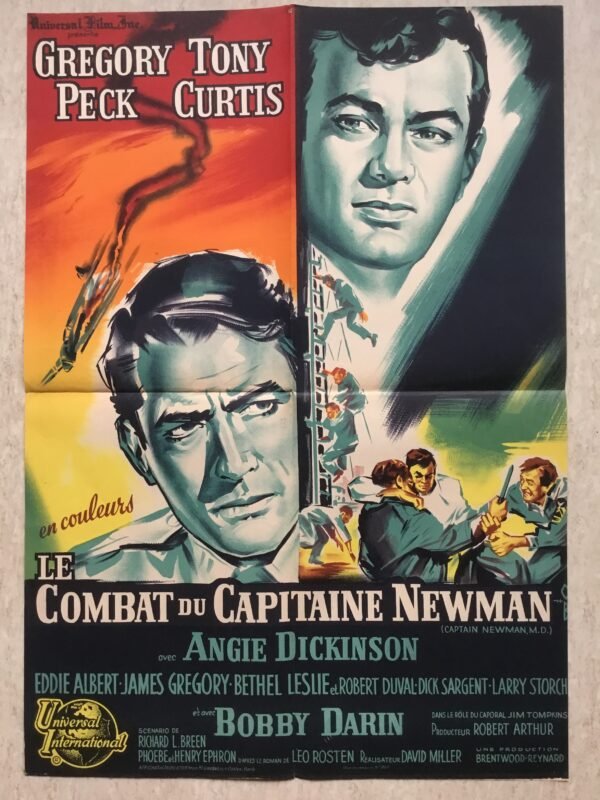 Affiche le combat du capitaine Newman