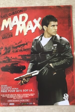 affiche originale de cinéma mad max R2009