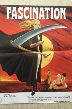 Affiche originale d'époque du film Fascination réalisé par Jean Rollin.