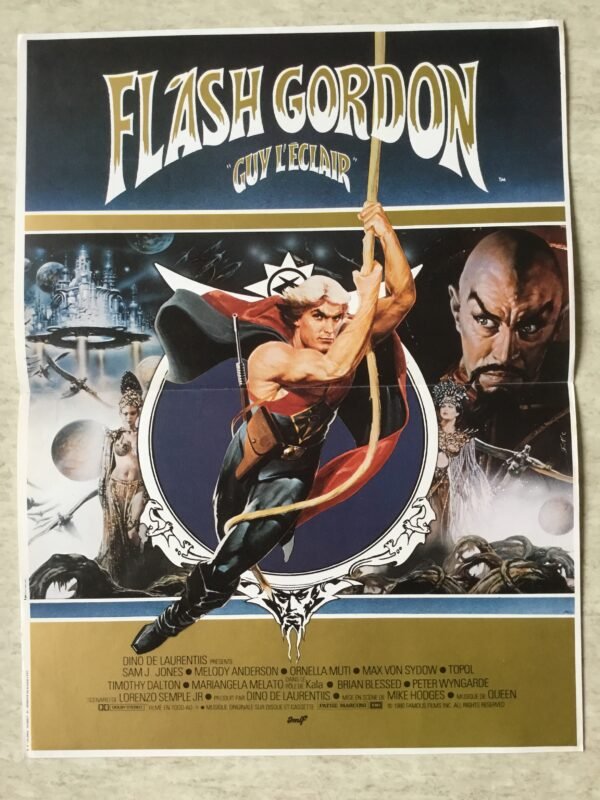 affiche de cinema flash gordon