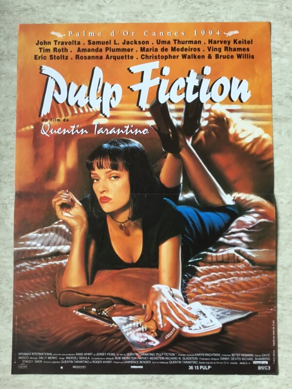 affiche de cinema pulp fiction