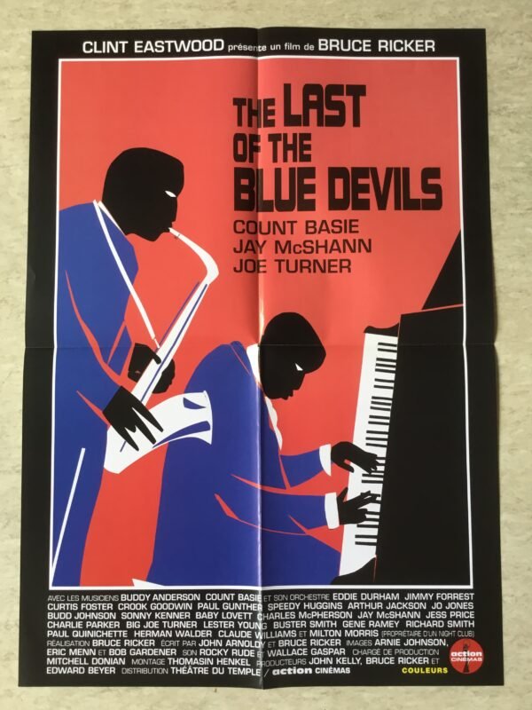 affiche de cinéma the last of the blue devils