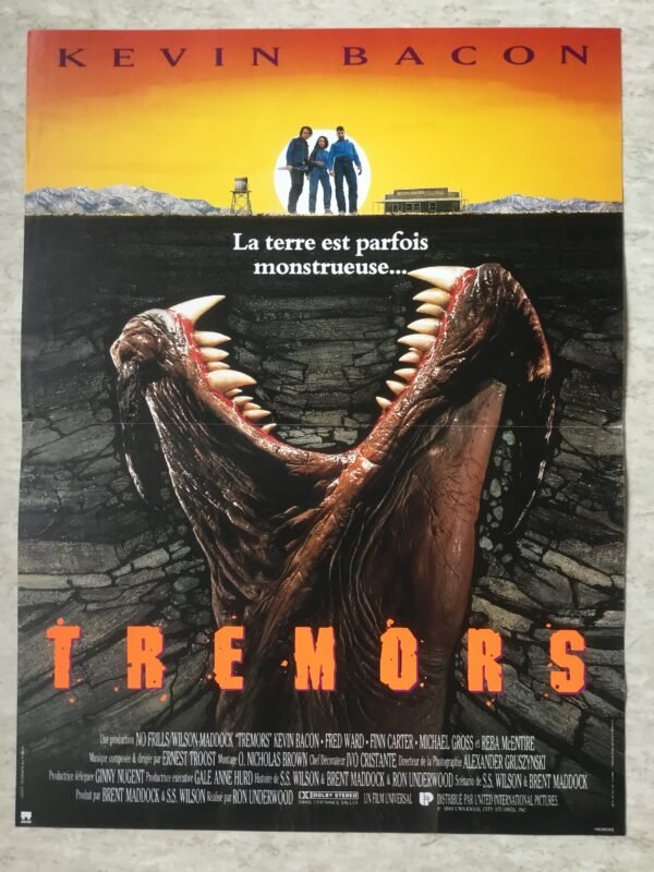 affiche de cinema tremors
