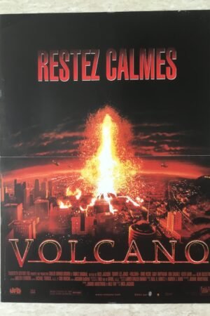 affiche de cinema volcano