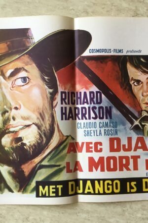 affiche cinema avec django la mort est là