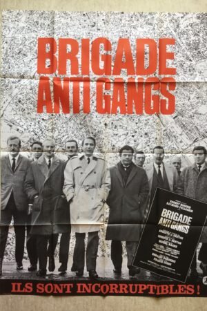 affiche cinéma brigade anti gangs