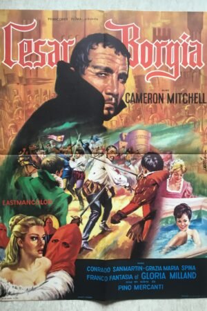 affiche de cinema César Borgia