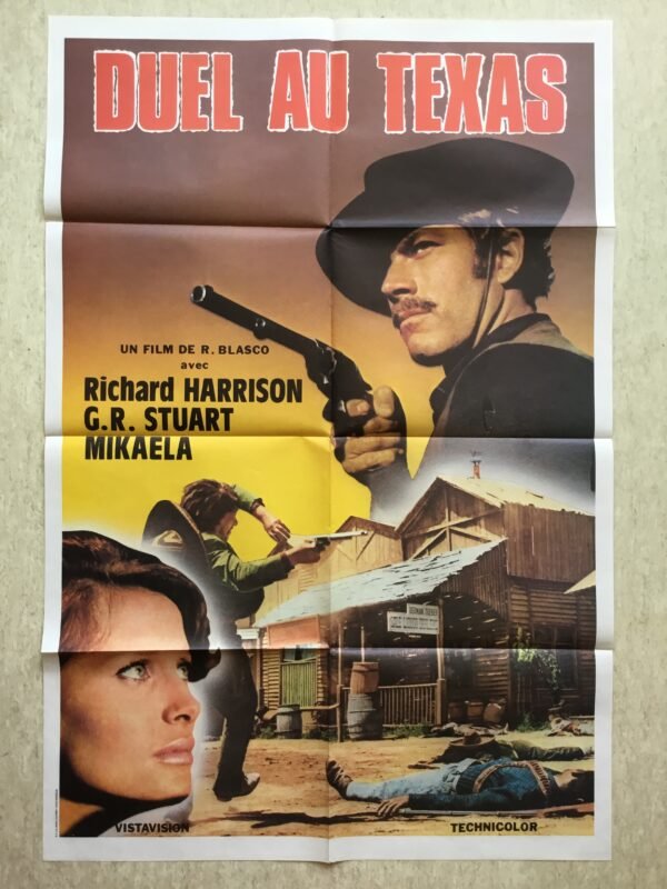 affiche cinéma Duel au Texas