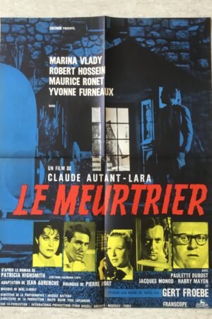 affiche cinéma le meurtrier