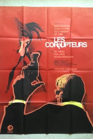 affiche cinéma les corrupteurs (litho)