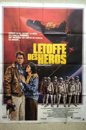 l'etoffe des heros affiche de cinema vintage