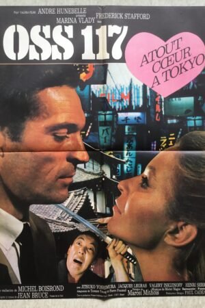 affiche de cinema OSS 117, atout coeur à Tokyo
