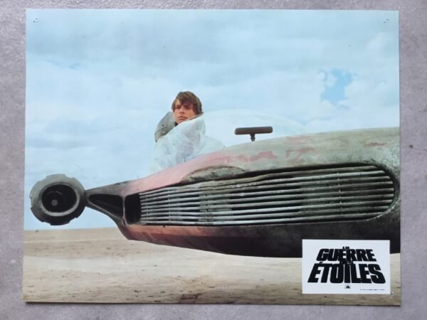 la guerre des étoiles photo d'exploitation Luke Skywalker landspeeder