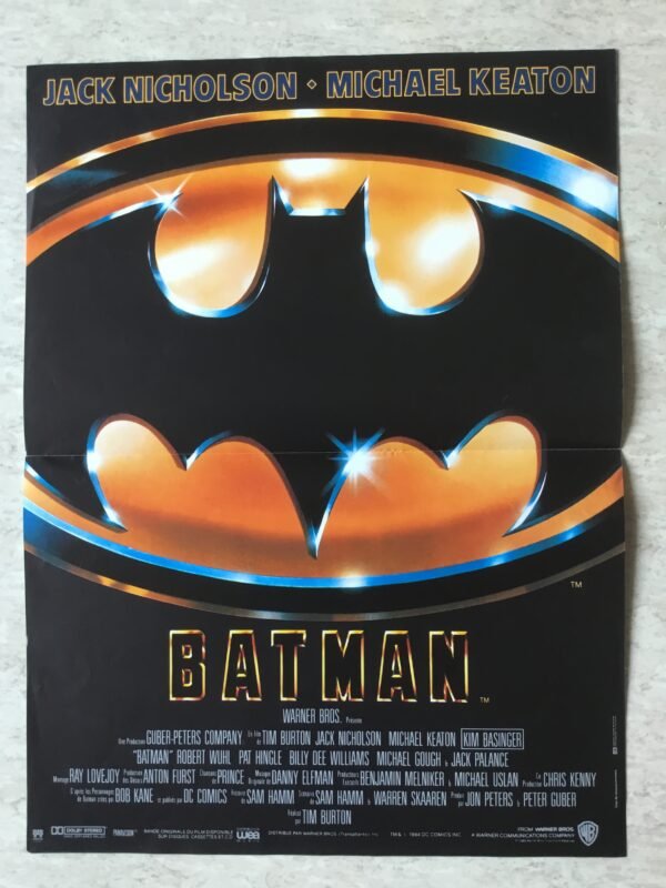 affiche de cinema Batman (1989)