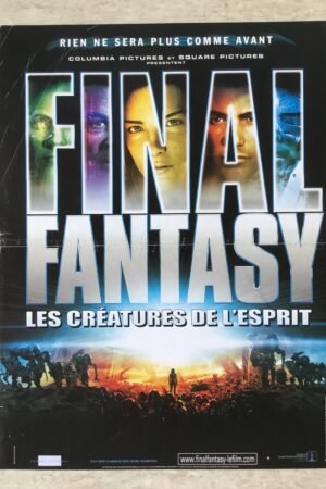 affiche cinema Final Fantasy : les Créatures de l'Esprit