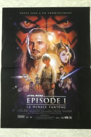 affiche cinéma star wars la menace fantôme