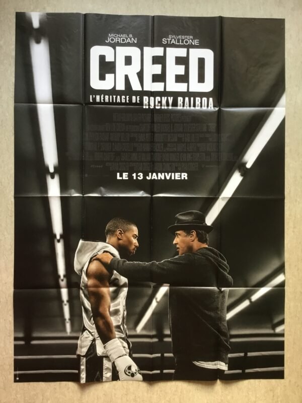 affiche originale de cinéma grand format CREED