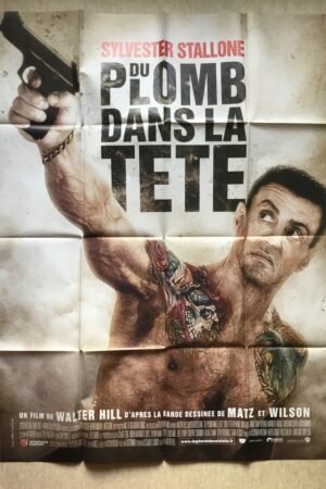 affiche de cinéma originale du plomb dans la tête