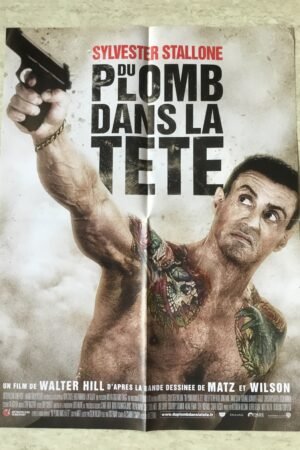 affiche de cinéma petit format du plomb dans la tête