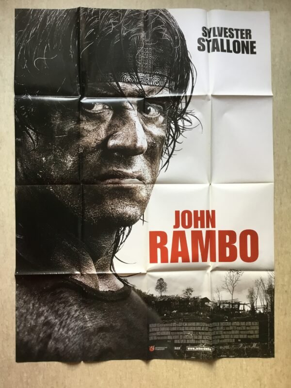 affiche de cinema John Rambo