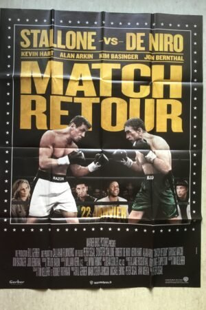 affiche originale de cinema match retour