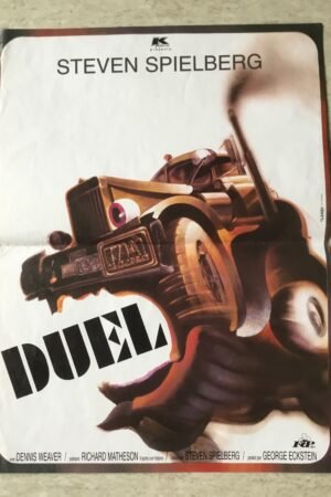 affiche originale de cinéma film DUEL 40x60cm