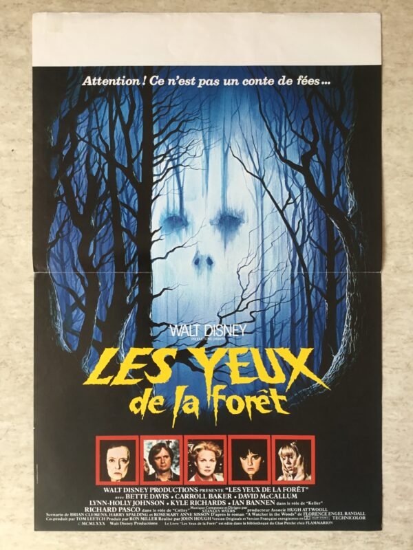 affiche cinéma les yeux de la foret